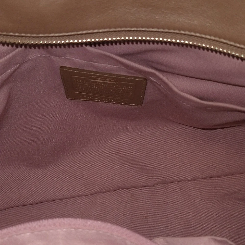 Coach Addison Leather Diaper/Baby Bag